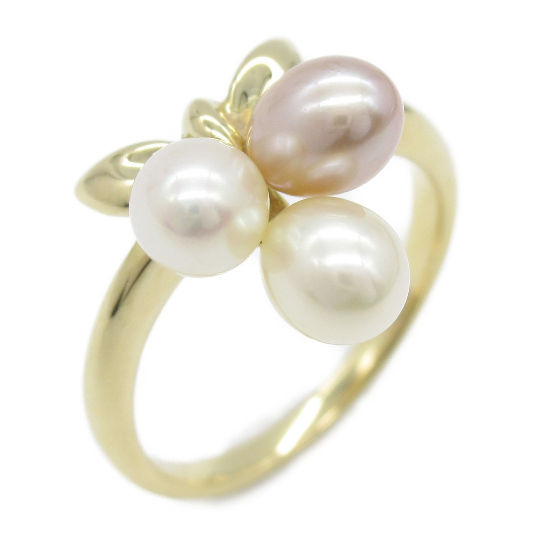 MIKIMOTO - ミキモト MIKIMOTO 淡水パール リング リング・指輪 ジュエリー K18（イエローゴールド） 淡水パール レディース ホワイト系 【中古】