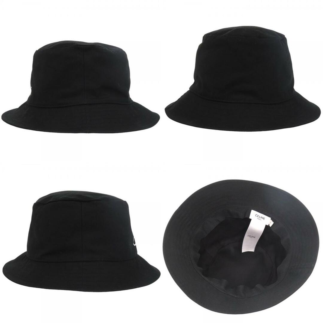 美品 セリーヌ バケットハット Lサイズ 2AU5B968P 帽子 コットン 美品 セリーヌ バケットハット Lサイズ 2AU5B968P 帽子 コットン