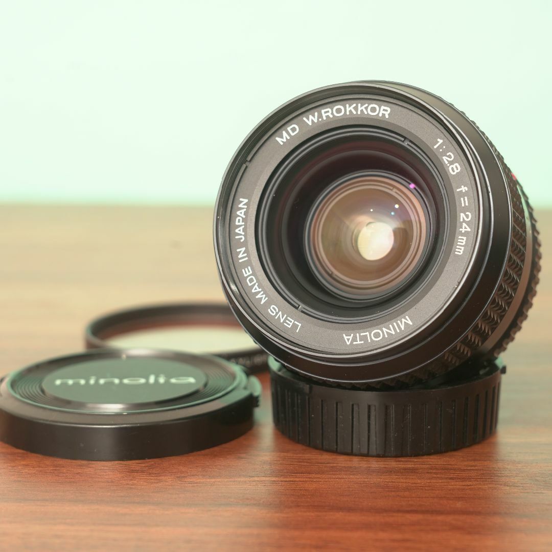 ミノルタ MD W. ROKKOR 24mm f2.8 広角 オールドレンズ88 ミノルタ MD W. ROKKOR 24mm f2.8 広角 オールドレンズ88