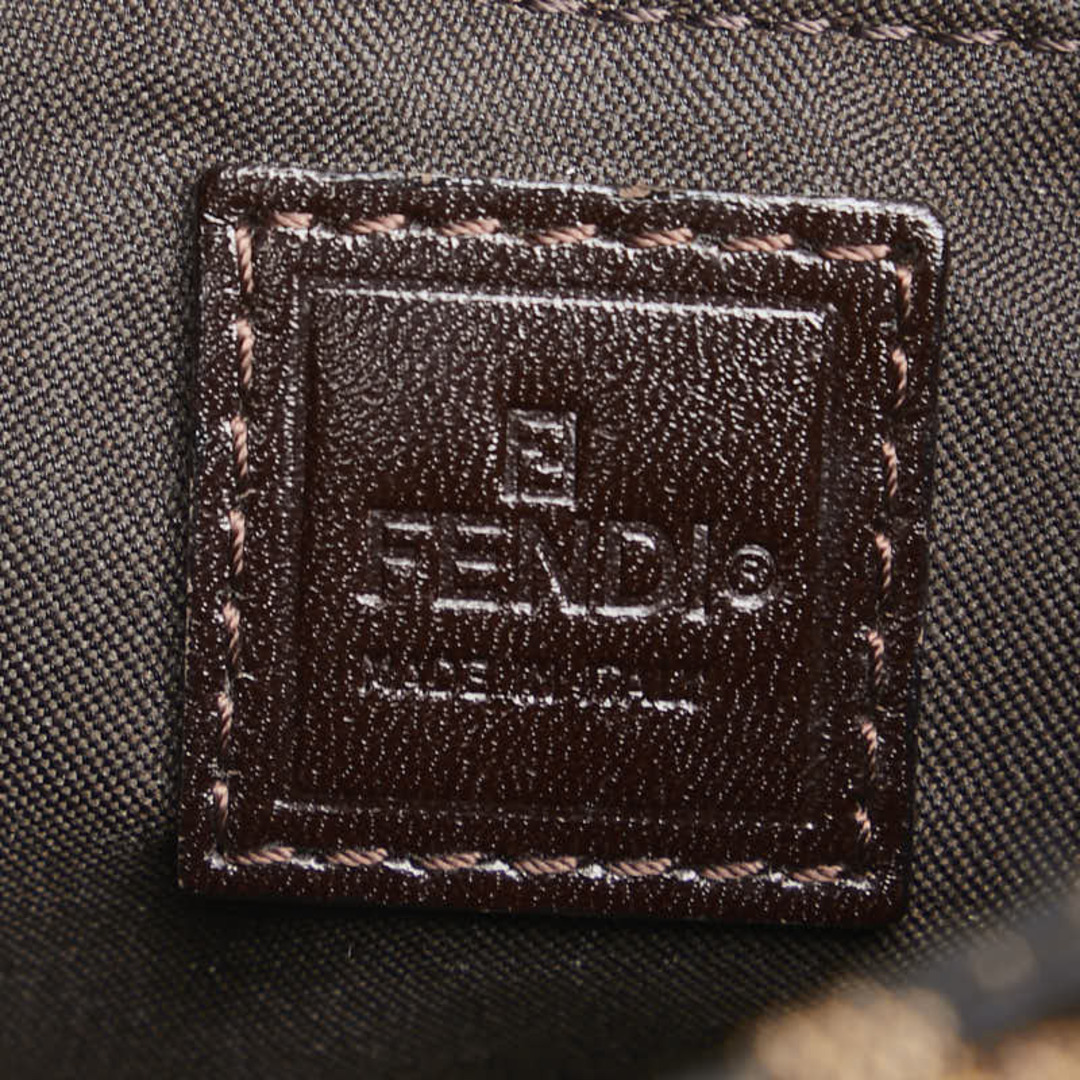 FENDI - フェンディ ズッカ ミニクロワッサン ハンドバッグ FENDI - フェンディ ズッカ ミニクロワッサン ハンドバッグ