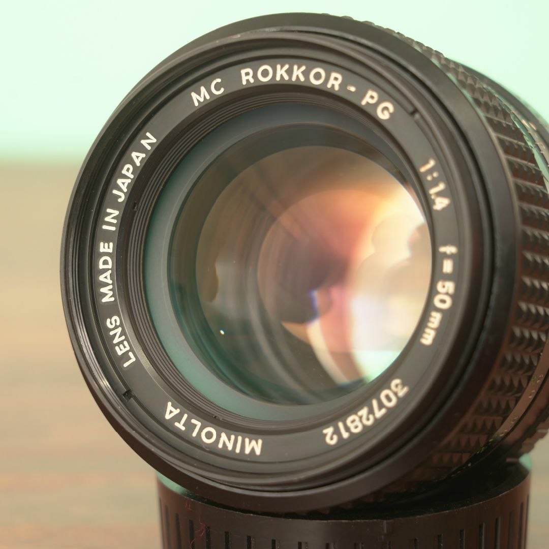 MINOLTA MC ROKKOR-PG 50mm f1.4 レビュー作例 描写ライカ彷彿