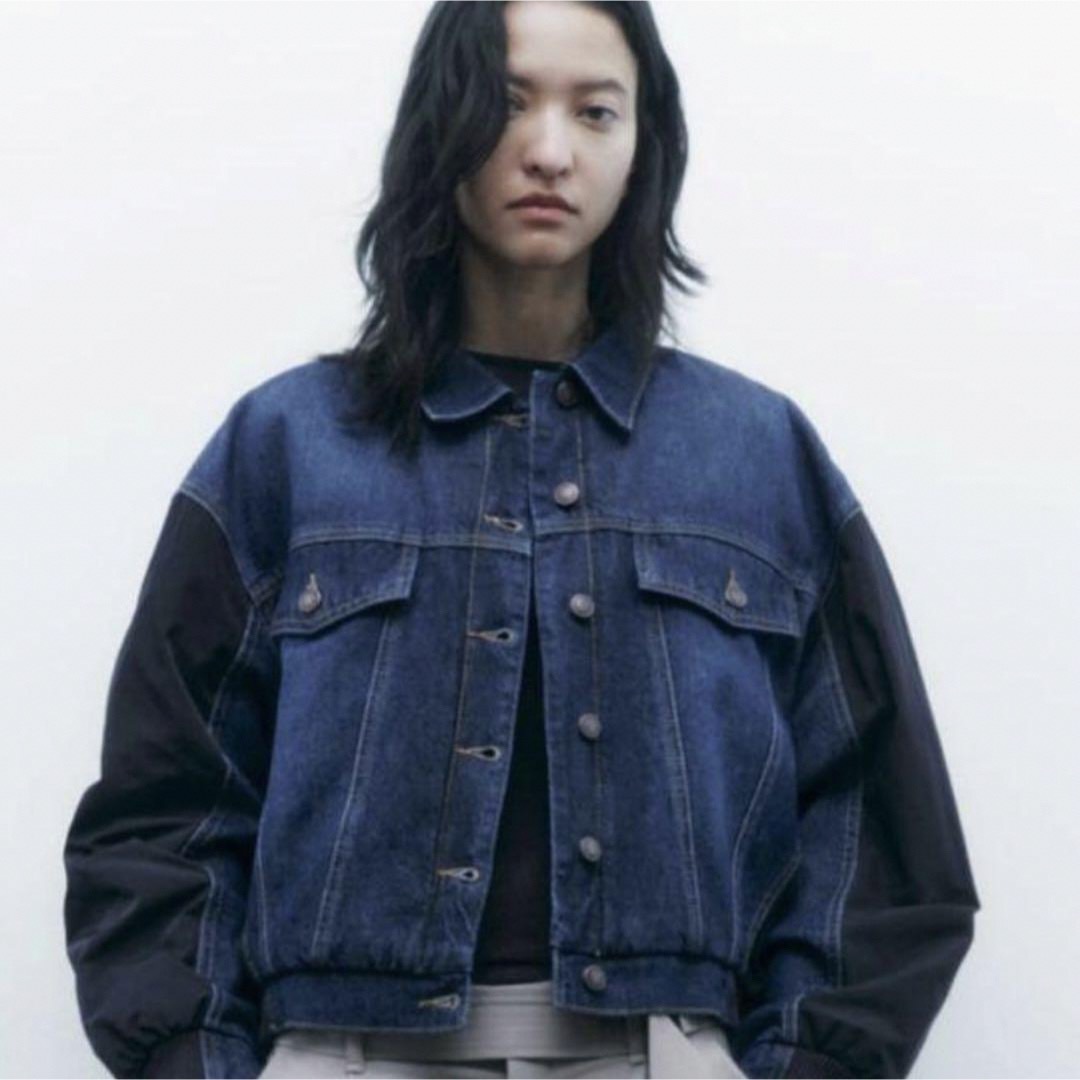 ZARA - デニムボンバージャケットの通販 by りせ|ザラならラクマ ZARA - デニムボンバージャケットの通販 by りせ|ザラならラクマ