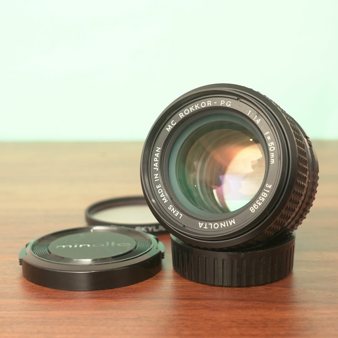 オールドレンズ】レビュー：ミノルタ MC ROKKOR-PG 50mm F1.4 お