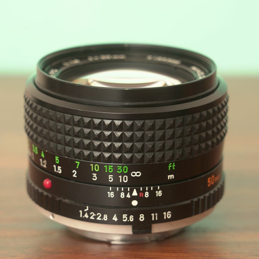 KONICA MINOLTA - ミノルタ MC ROKKOR-PG 50mm f1.4 オールド KONICA MINOLTA - ミノルタ MC ROKKOR-PG 50mm f1.4 オールド