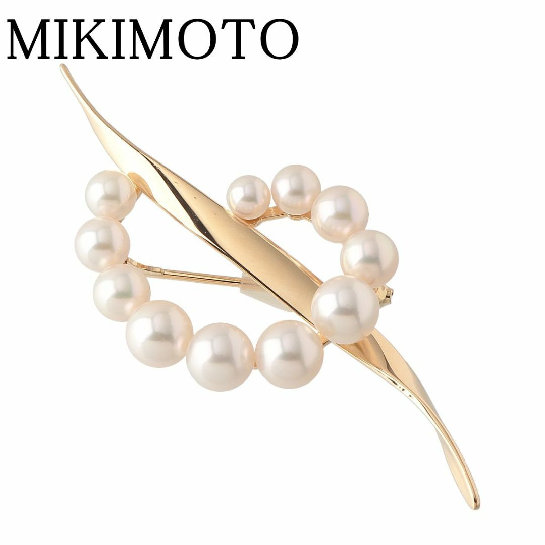 ミキモト パール ブローチ サークル アコヤパール4.2mm~6.4mm ミキモト パール ブローチ サークル アコヤパール4.2mm~6.4mm