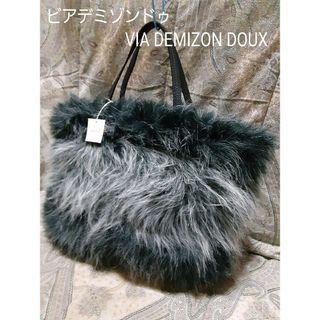ビアデミゾン(Via Demizon)のビアデミゾンドゥ VIA DEMIZON DOUX 本革コンビ/トートバッグ(トートバッグ)