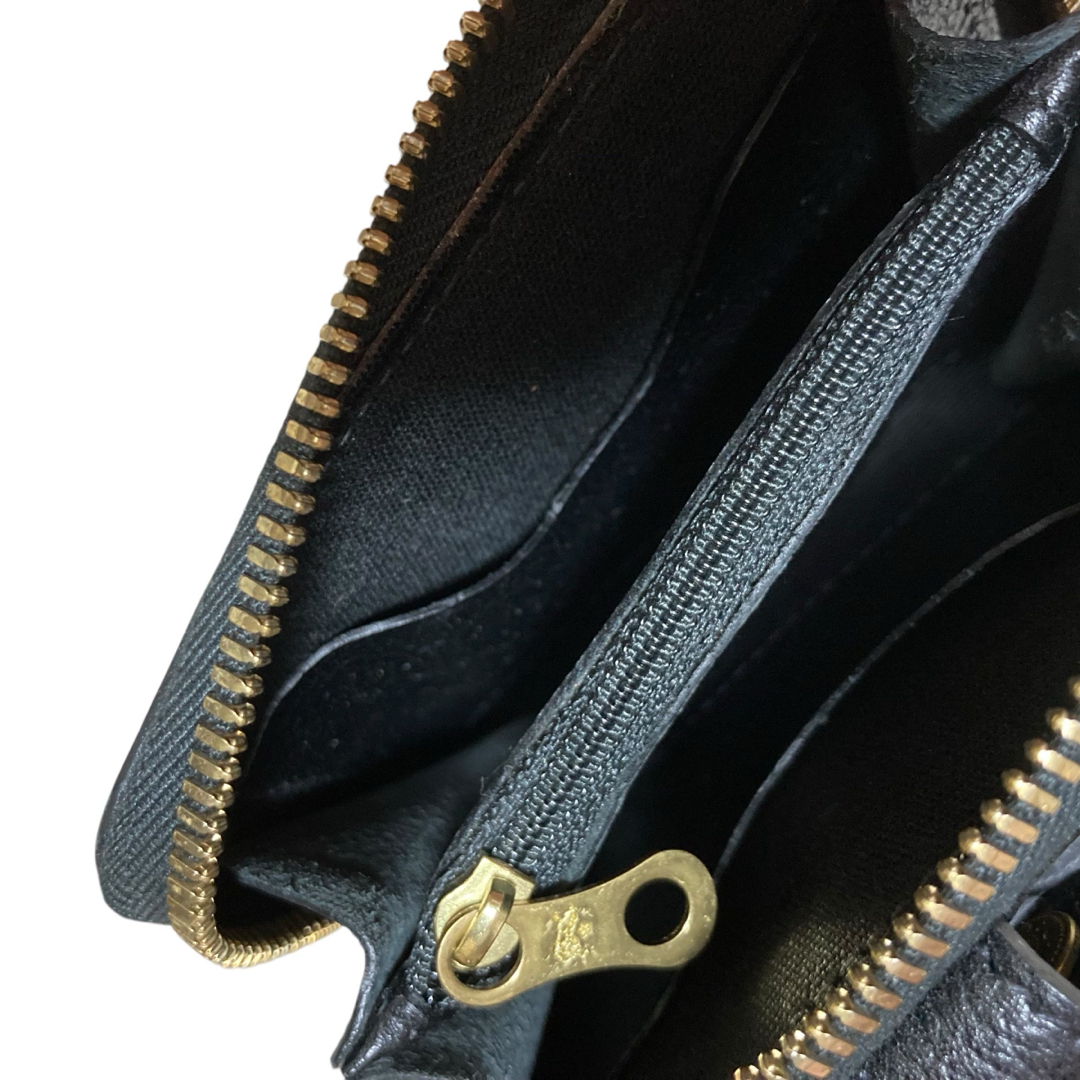 IL BISONTE コンパクトウォレット 財布 黒 未使用 定価40,700円 IL BISONTE コンパクトウォレット 財布 黒 未使用 定価40,700円