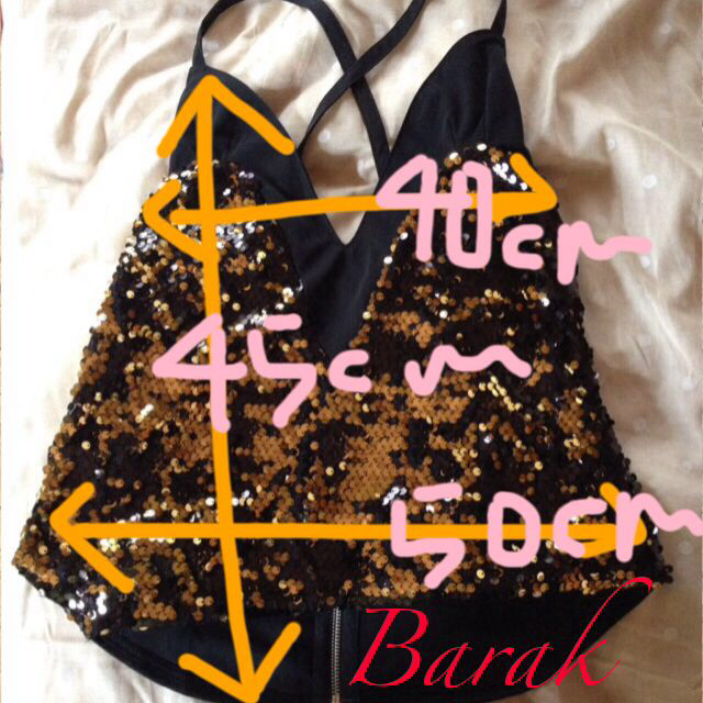 Barak(バラク)の最終値下げ！新品！Barak＊ビスチェ レディースのトップス(キャミソール)の商品写真