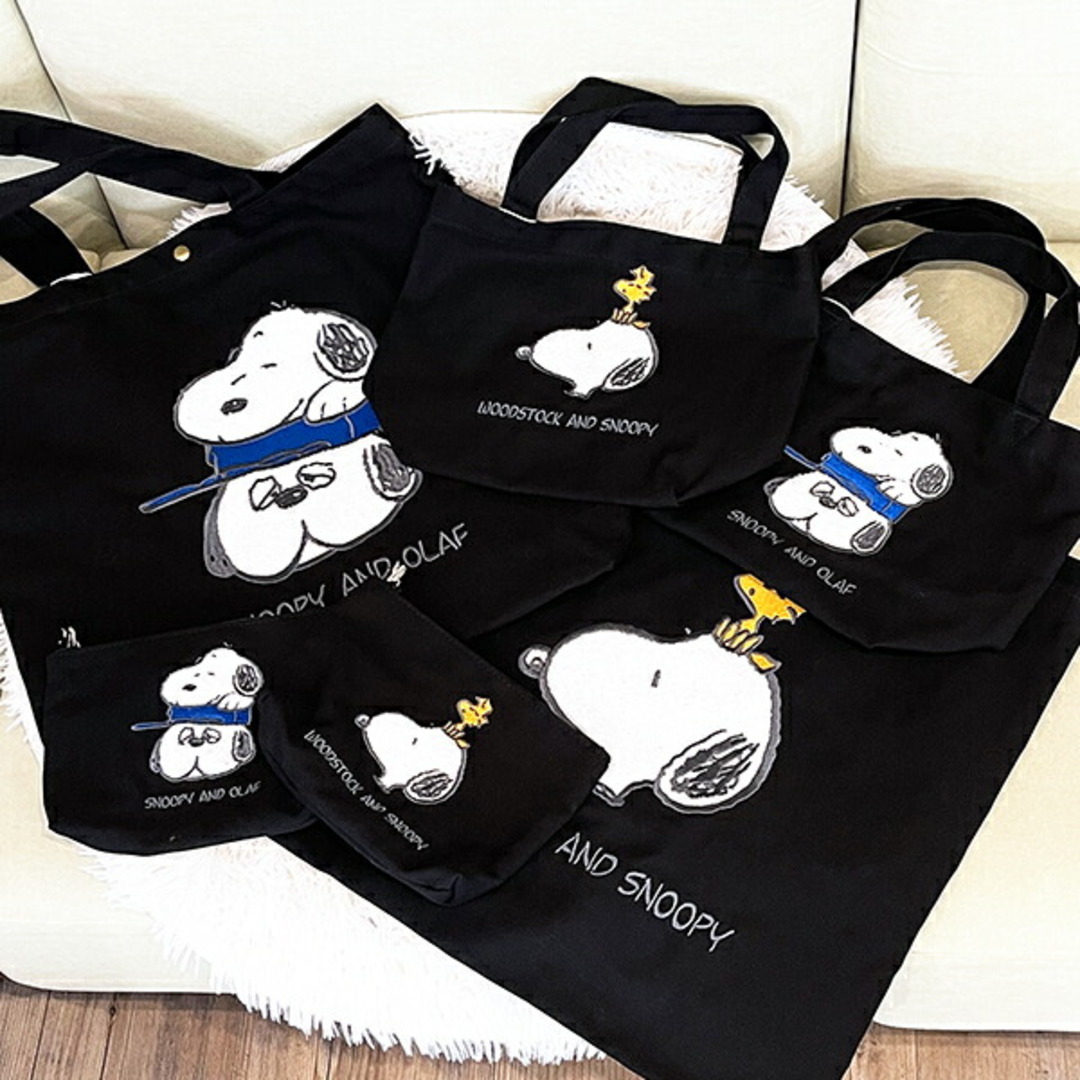 SNOOPY - スヌーピー ポーチ(M) (スヌーピー&オラフ) SNOOPYの SNOOPY - スヌーピー ポーチ(M) (スヌーピー&オラフ) SNOOPYの