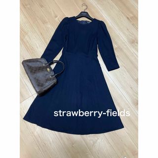 STRAWBERRY-FIELDS - 美品 ストロベリーフィールズ ワンピース STRAWBERRY-FIELDS - 美品 ストロベリーフィールズ ワンピース
