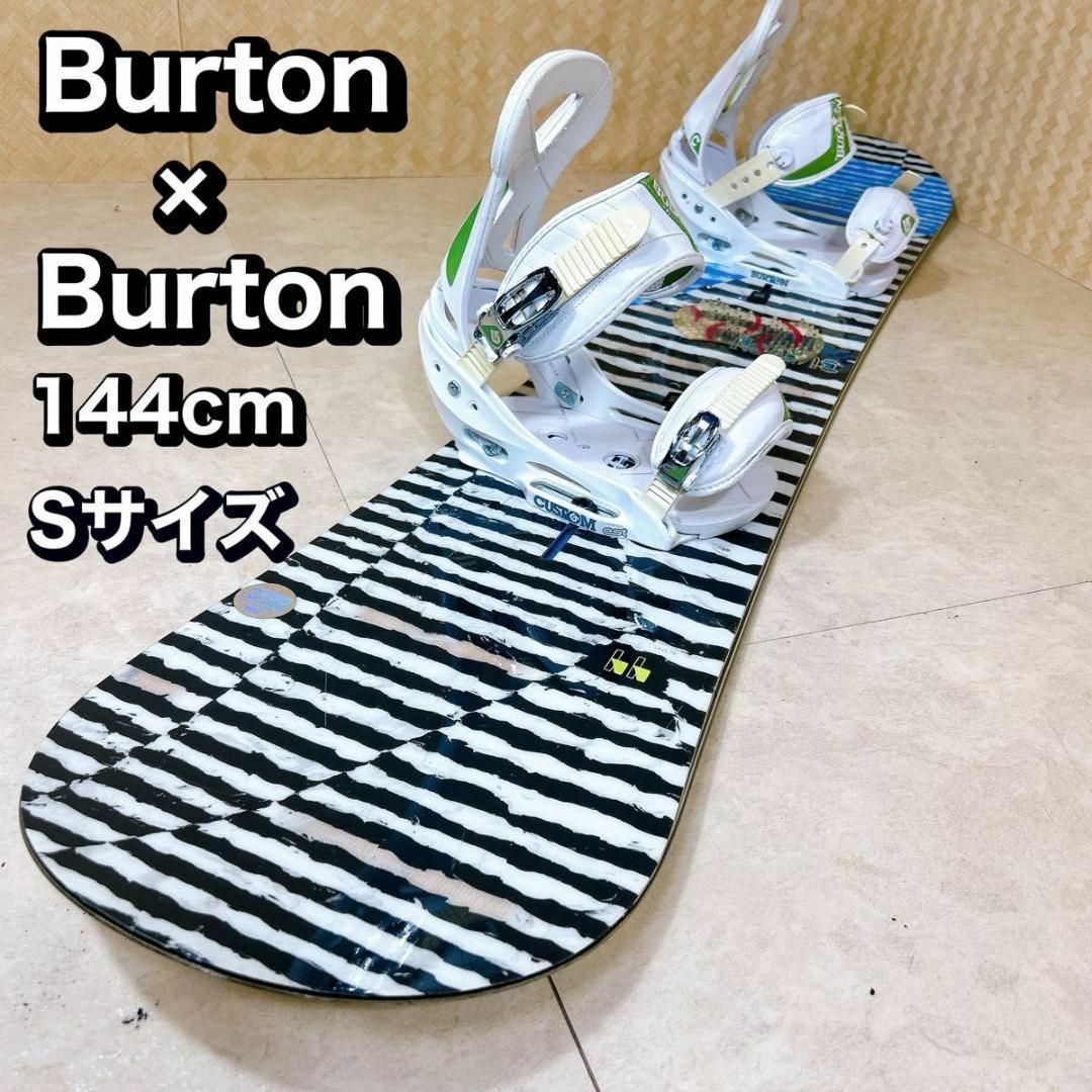 おすすめ Burton FEATHER スノーボード セット 144cm スノーボード おすすめ Burton FEATHER スノーボード セット 144cm スノーボード