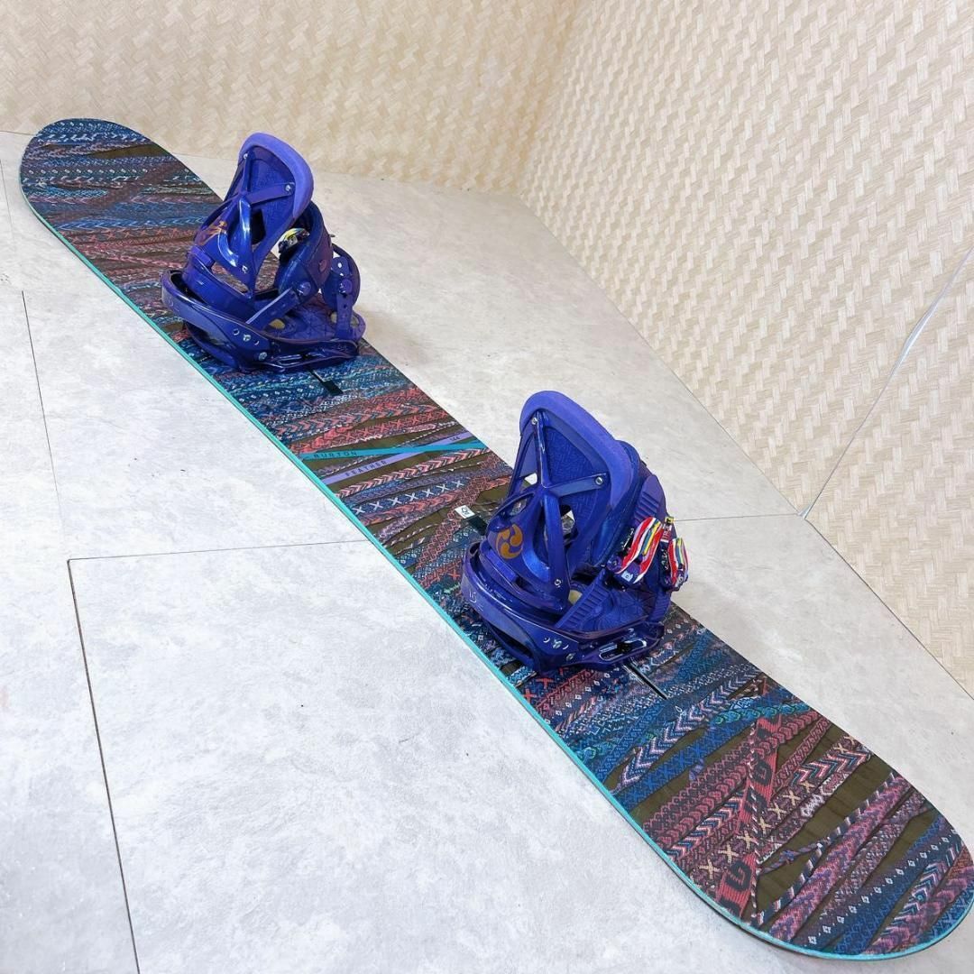 初心者おすすめ Burton FEATHER スノーボード セット 144cm 初心者おすすめ Burton FEATHER スノーボード セット 144cm