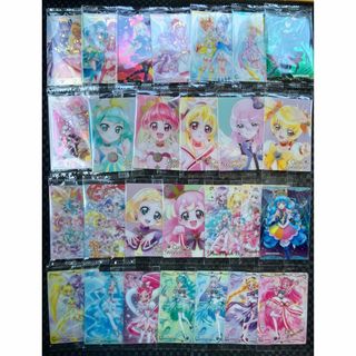 BANDAI - プリキュア ウエハース コンプ 全27種 hr 放送通算1000 BANDAI - プリキュア ウエハース コンプ 全27種 hr 放送通算1000