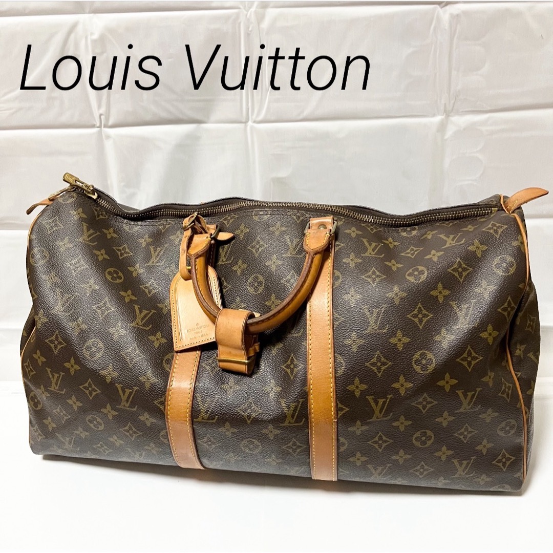 LOUIS VUITTON - 美品 ルイビトン モノグラム ボストン バック