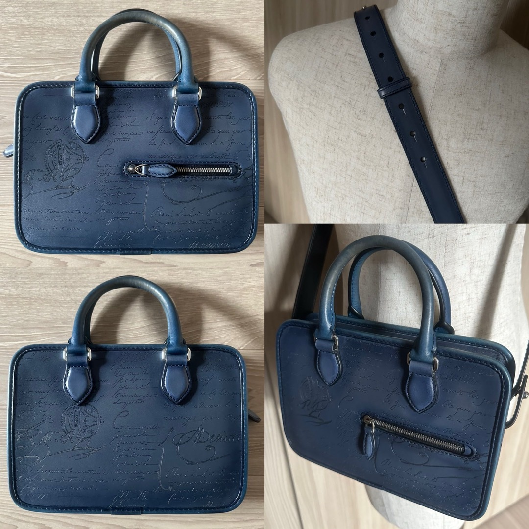 BERLUTI - 特注55万 ベルルッティ アンジュール ガリバー バッグ BERLUTI - 特注55万 ベルルッティ アンジュール ガリバー バッグ