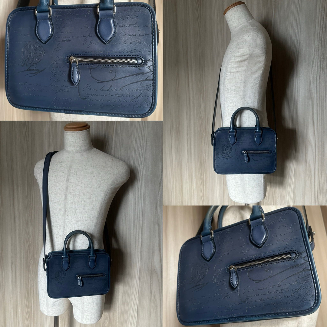 BERLUTI - 特注55万 ベルルッティ アンジュール ガリバー バッグ BERLUTI - 特注55万 ベルルッティ アンジュール ガリバー バッグ