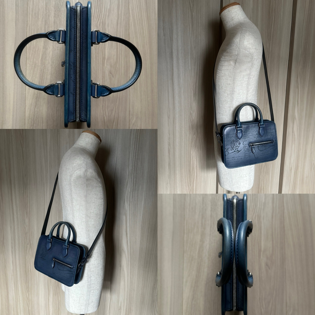 BERLUTI - 特注55万 ベルルッティ アンジュール ガリバー バッグ BERLUTI - 特注55万 ベルルッティ アンジュール ガリバー バッグ