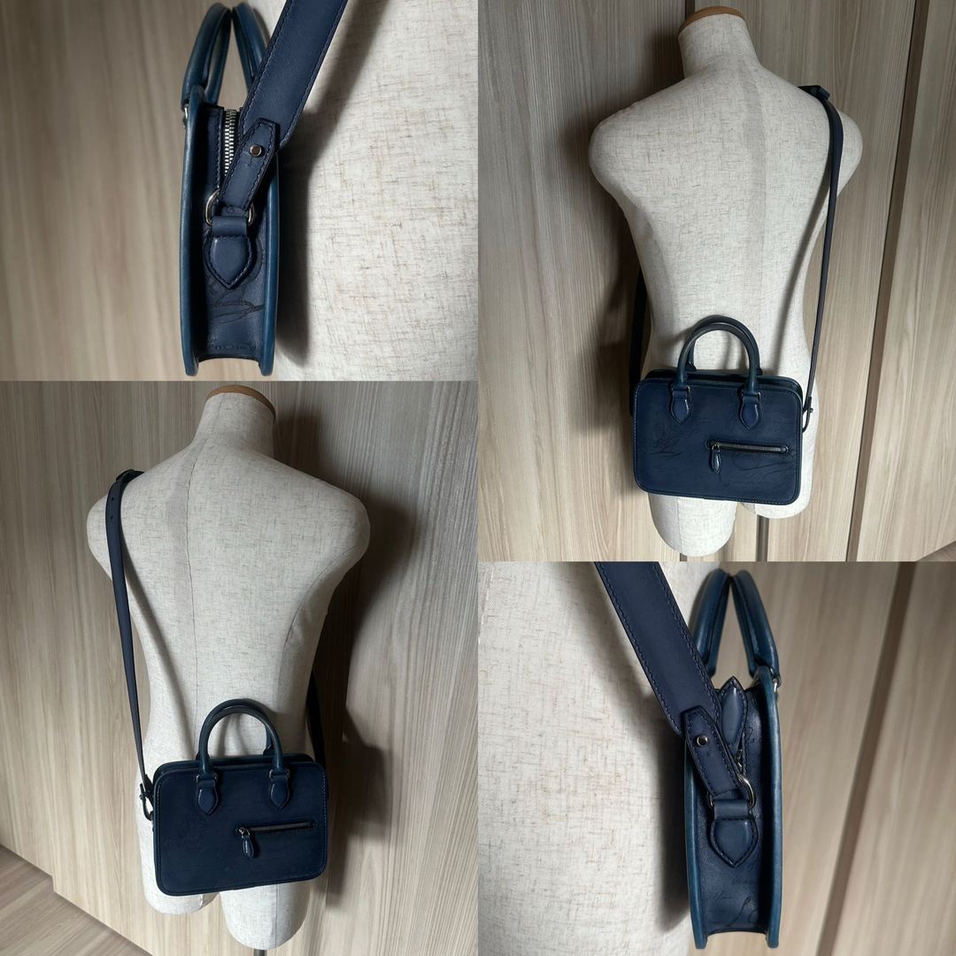 BERLUTI - 特注55万 ベルルッティ アンジュール ガリバー バッグ BERLUTI - 特注55万 ベルルッティ アンジュール ガリバー バッグ