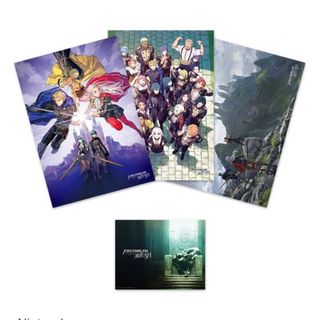 ニンテンドウ(任天堂)の折り目無し  ファイアーエンブレム 風花雪月 B2ポスター  プラチナポイント(ポスター)