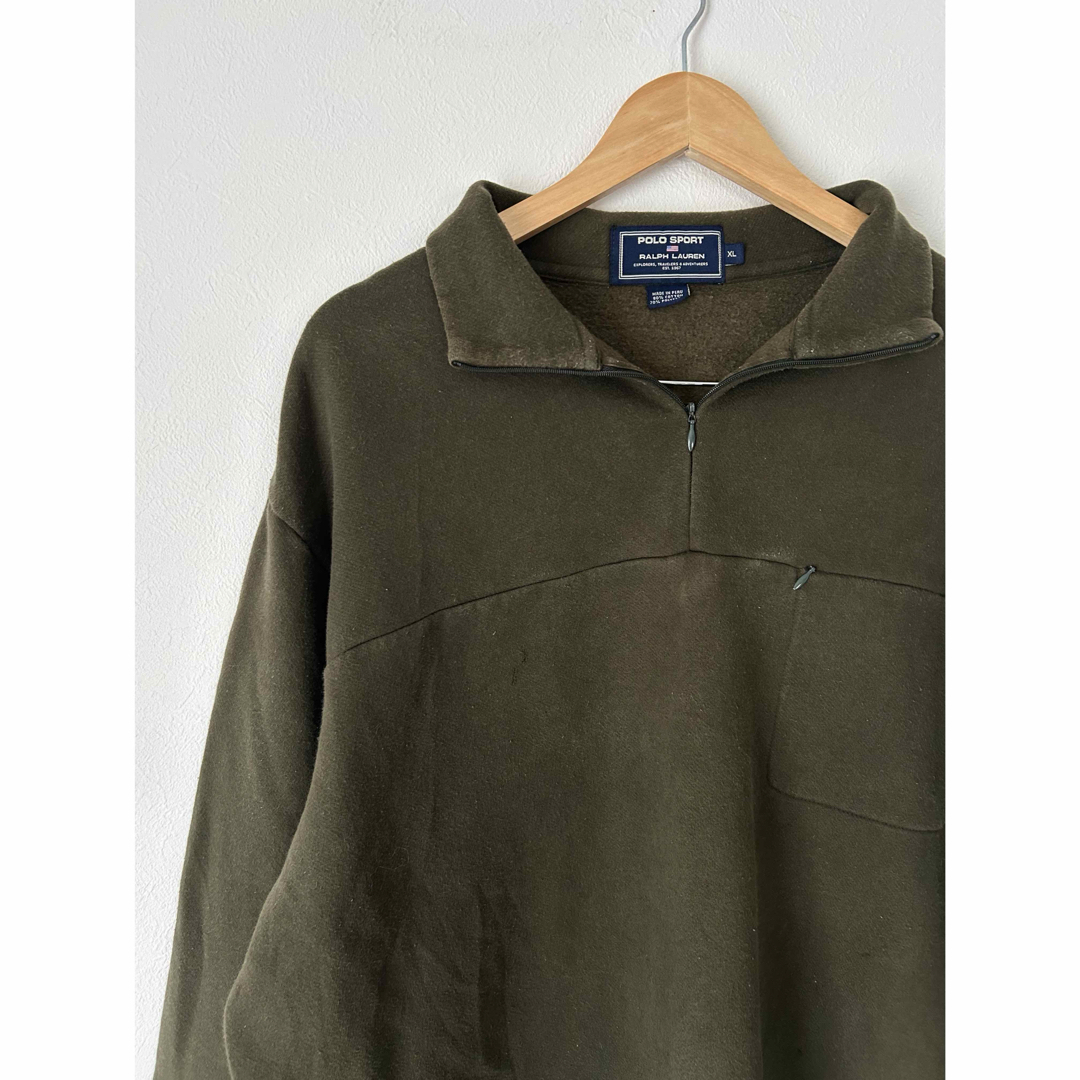 POLO(RALPH LAUREN) - POLO SPORT ハーフジップ スウェット POLO(RALPH LAUREN) - POLO SPORT ハーフジップ スウェット