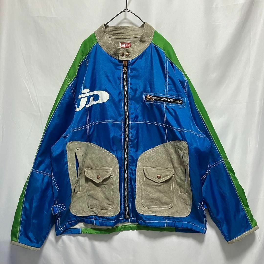 90s archive DIESEL racing cyber jacket 90s archive DIESEL racing cyber jacket