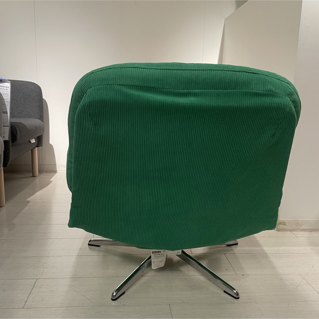 IKEA - 【新品/未開封】IKEA イケア 一人掛けソファ 緑 椅子 IKEA - 【新品/未開封】IKEA イケア 一人掛けソファ 緑 椅子
