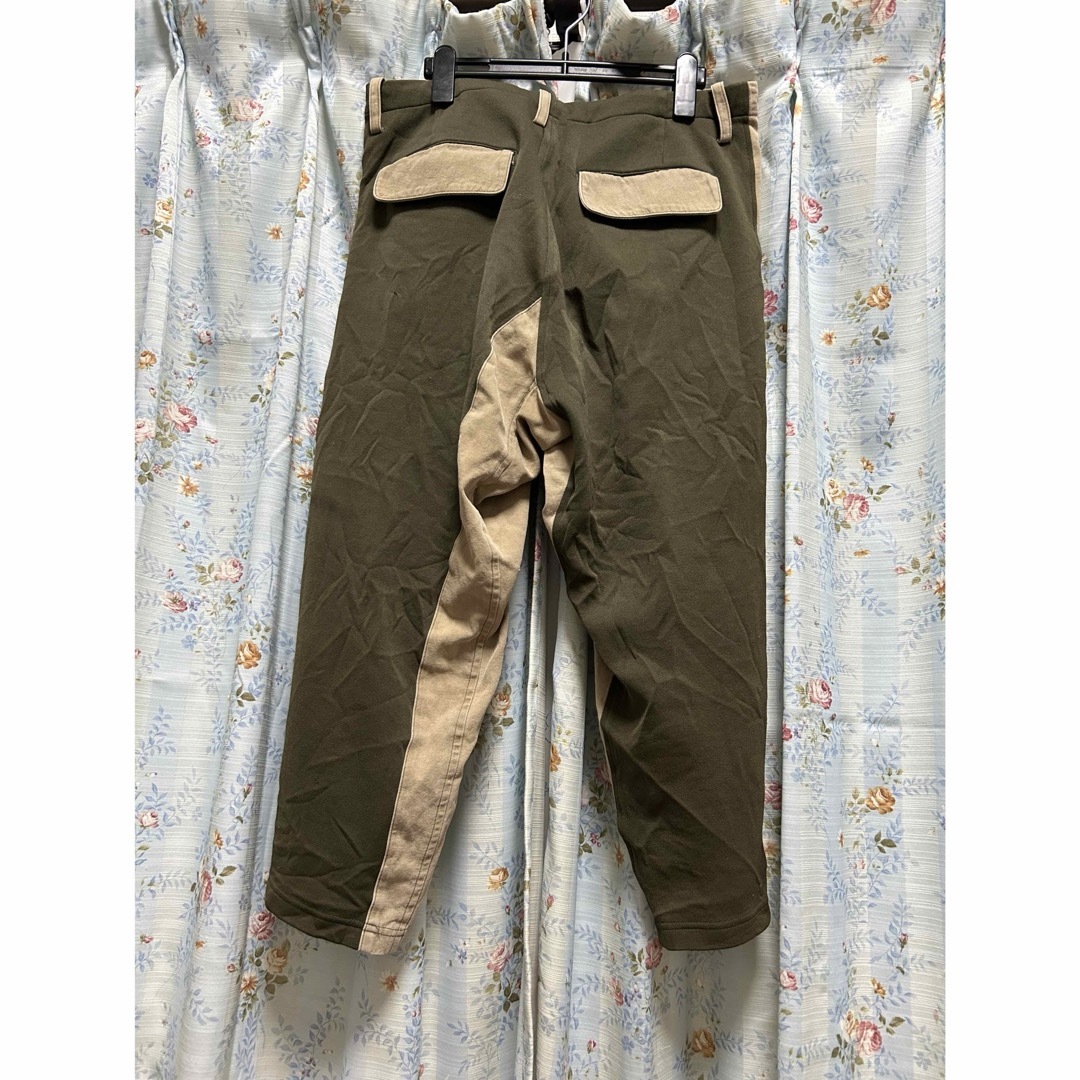 Yohji Yamamoto - ヨウジヤマモト 紐バイカラークロップド Yohji Yamamoto - ヨウジヤマモト 紐バイカラークロップド