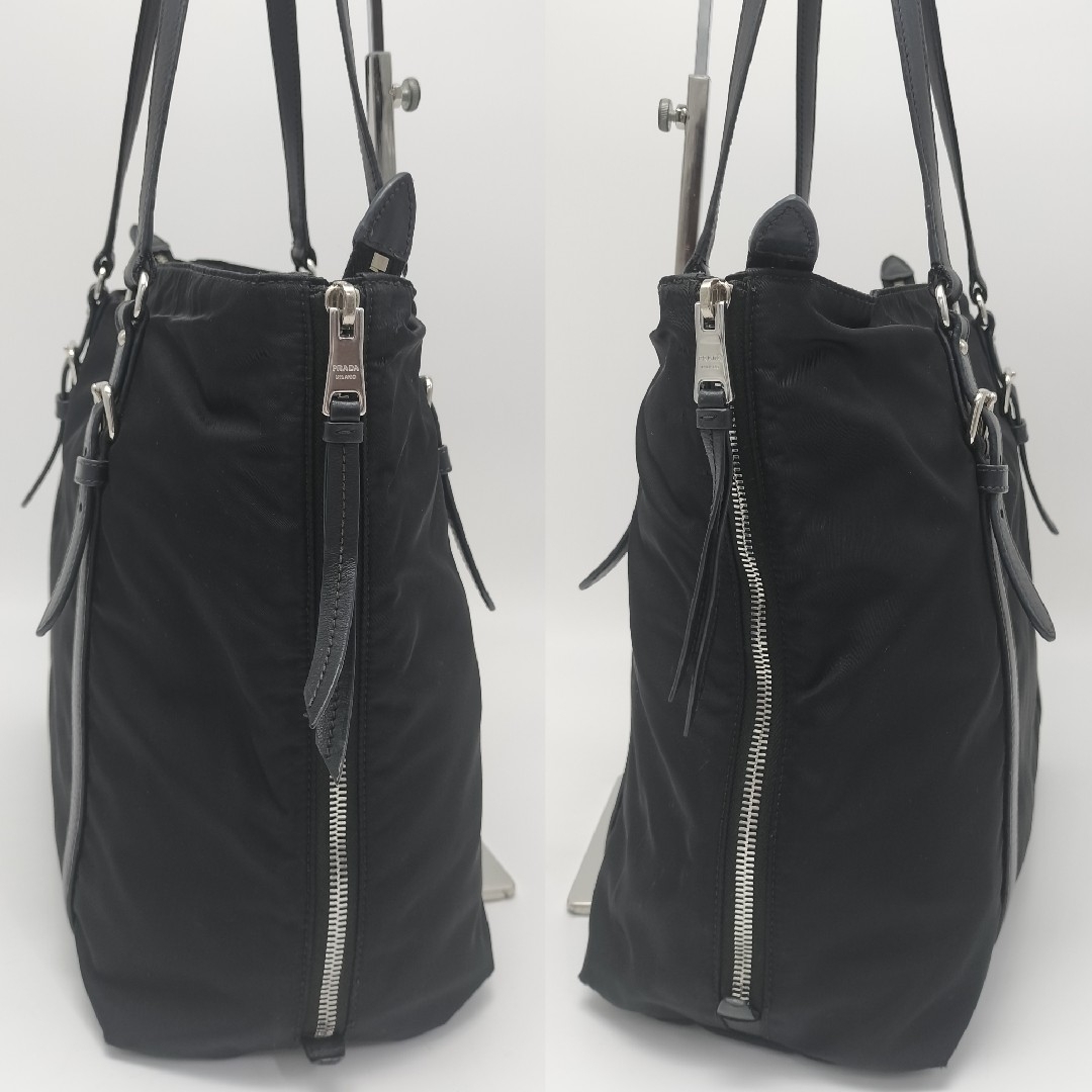 美品✨プラダ トートバッグ ブラック 黒 美品✨プラダ トートバッグ ブラック 黒
