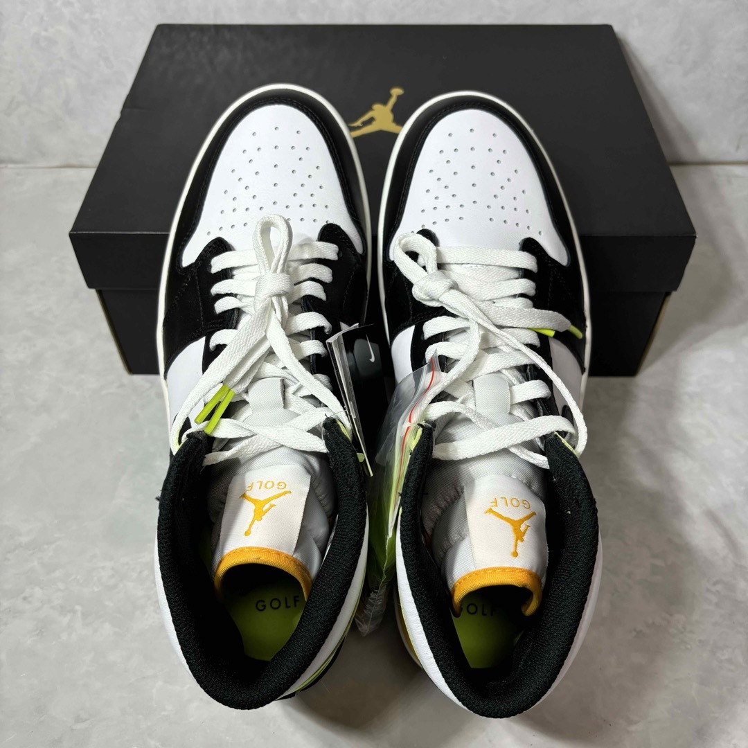 NIKE - 新品 ナイキ エアジョーダン1 ハイ ゴルフ ホワイト NIKE - 新品 ナイキ エアジョーダン1 ハイ ゴルフ ホワイト