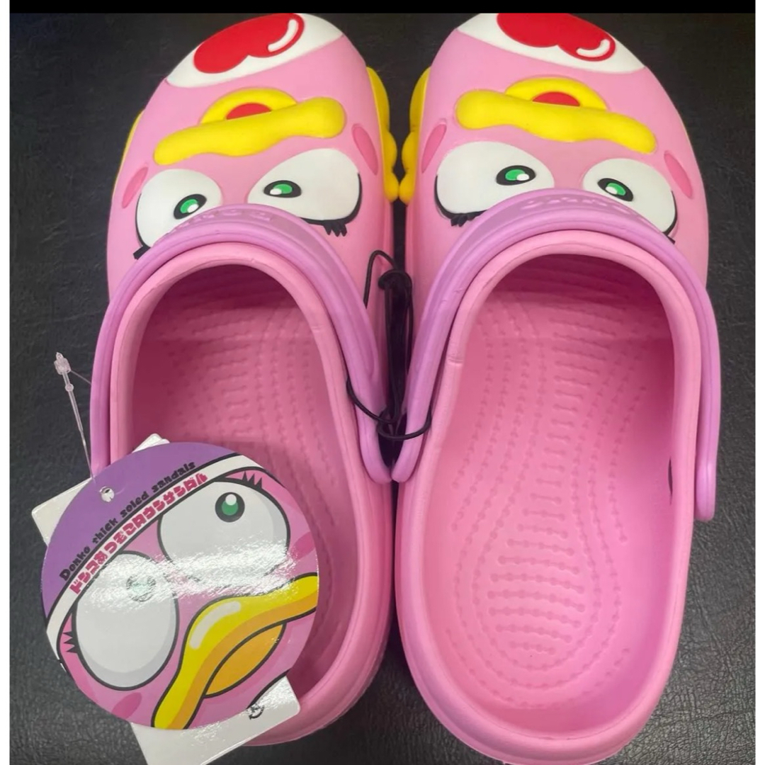 希少!新品未使用 ドンコ 厚底サンダルクロックス ドンペン 24.5 希少!新品未使用 ドンコ 厚底サンダルクロックス ドンペン 24.5