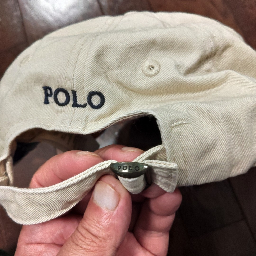 POLO RALPH LAUREN - POLO RALPH LAUREN キャップ ベージュ の POLO RALPH LAUREN - POLO RALPH LAUREN キャップ ベージュ の