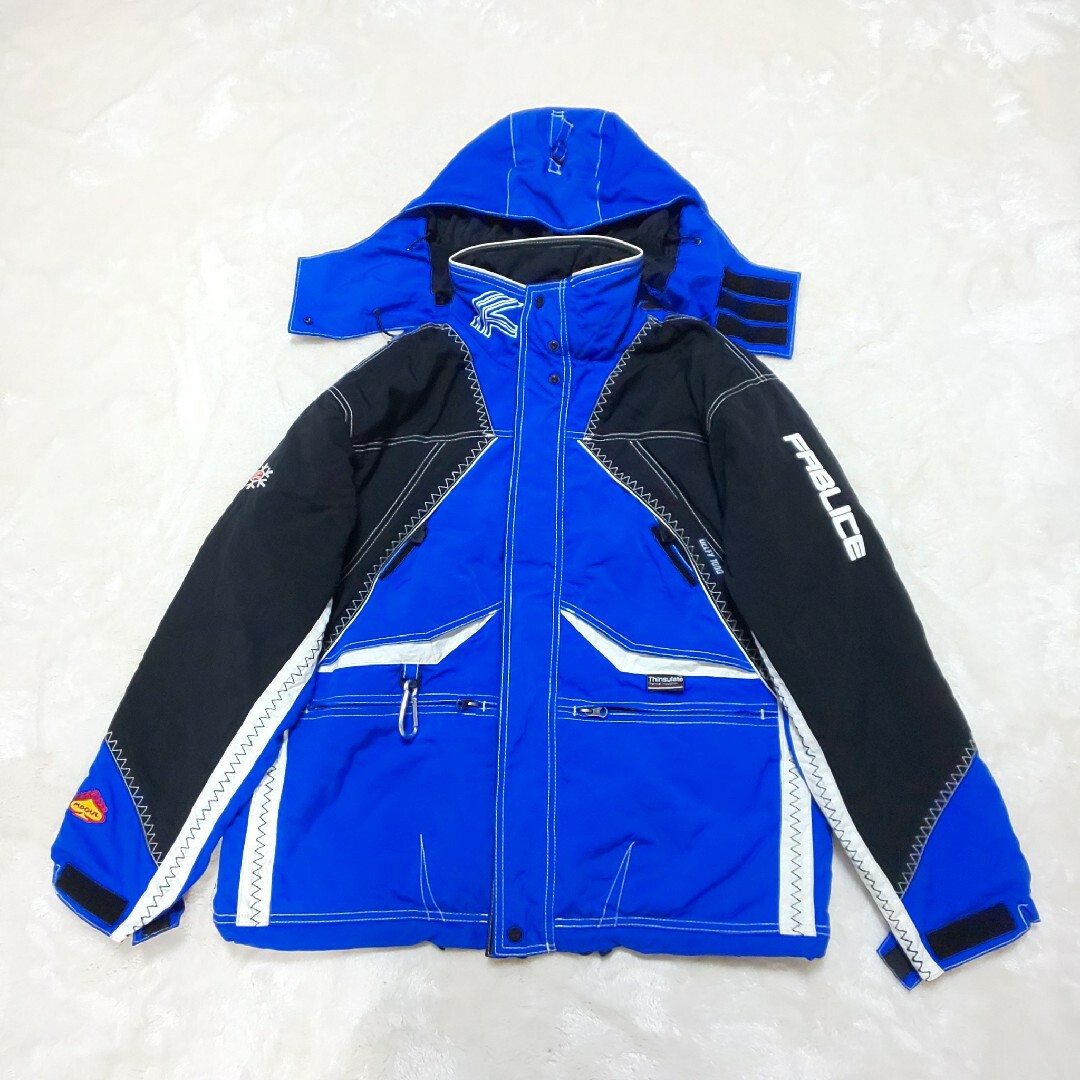 美品 FABLICE ヴィンテージ スノーセットアップ ラバーロゴ 美品 FABLICE ヴィンテージ スノーセットアップ ラバーロゴ