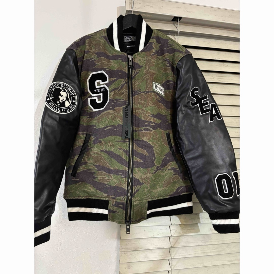 WIND AND SEA Varsity Jacket 新品、未使用(HYSTERIC GLAMOUR WIND AND SEA Varsity Jacket 新品、未使用(HYSTERIC GLAMOUR