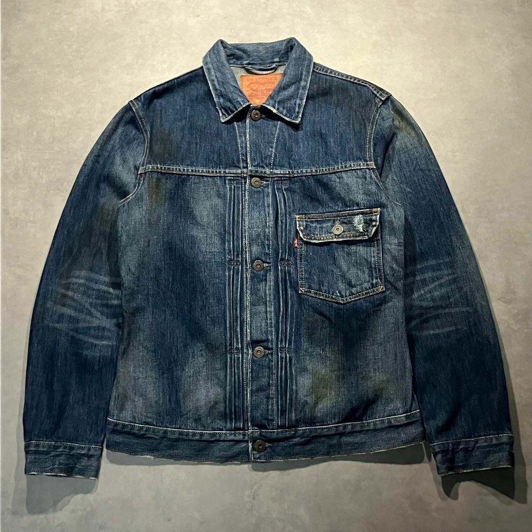 Levi´s 1st デニム ジャケット ハチノス ジーンズ アメカジ 古着 Levi´s 1st デニム ジャケット ハチノス ジーンズ アメカジ 古着