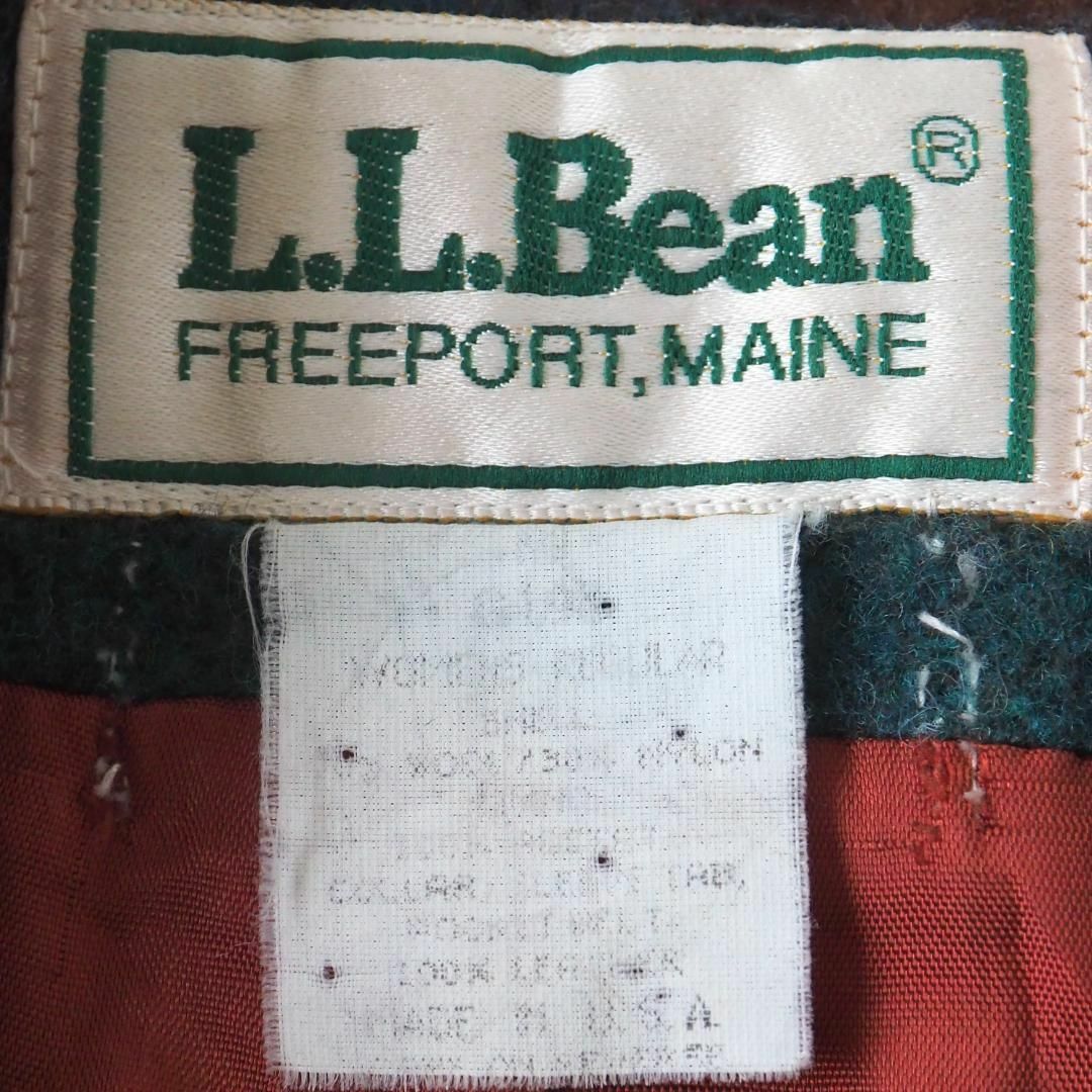 エルエルビーン USA製 ウールコート ネイティブ柄 コンチョ エルエルビーン USA製 ウールコート ネイティブ柄 コンチョ