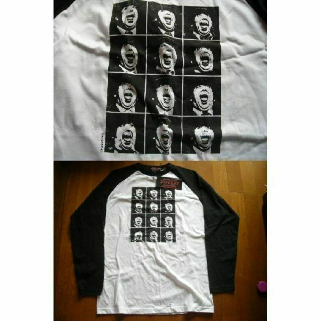 新品 バナナマン 日村 100万円 イロモネア ロンT ロング Tシャツ L 新品 バナナマン 日村 100万円 イロモネア ロンT ロング Tシャツ L