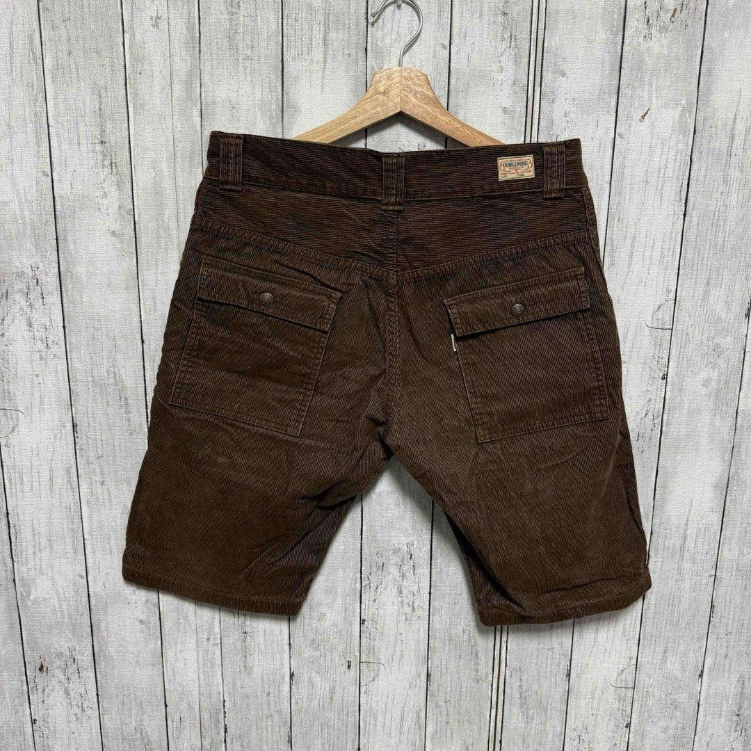 WAREHOUSE - 【美品】DUBBLE WORKSコーデュロイショートパンツ WAREHOUSE - 【美品】DUBBLE WORKSコーデュロイショートパンツ