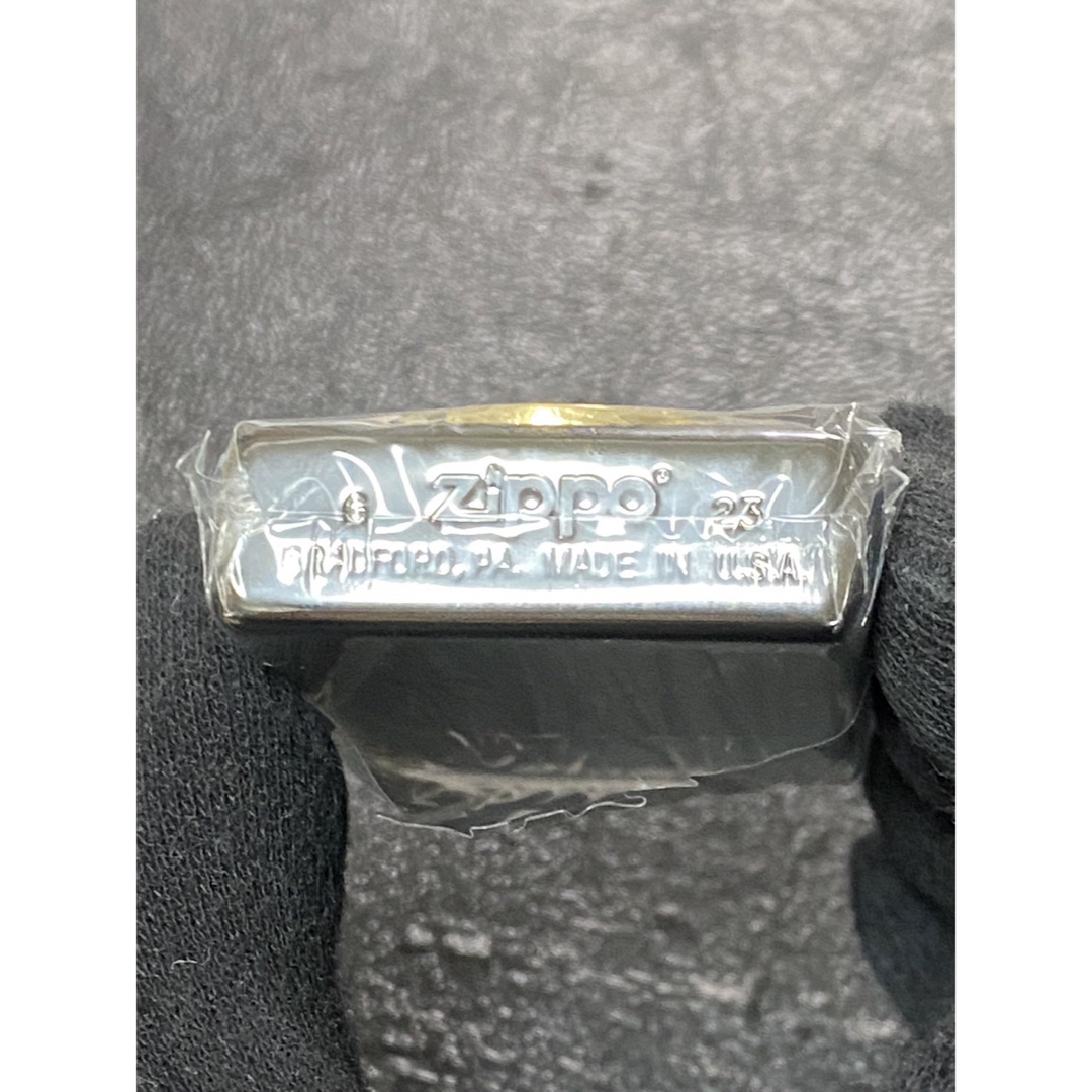 zippo ウィンディ ゴールドメタル 前面加工 希少モデル 2023年製 zippo ウィンディ ゴールドメタル 前面加工 希少モデル 2023年製