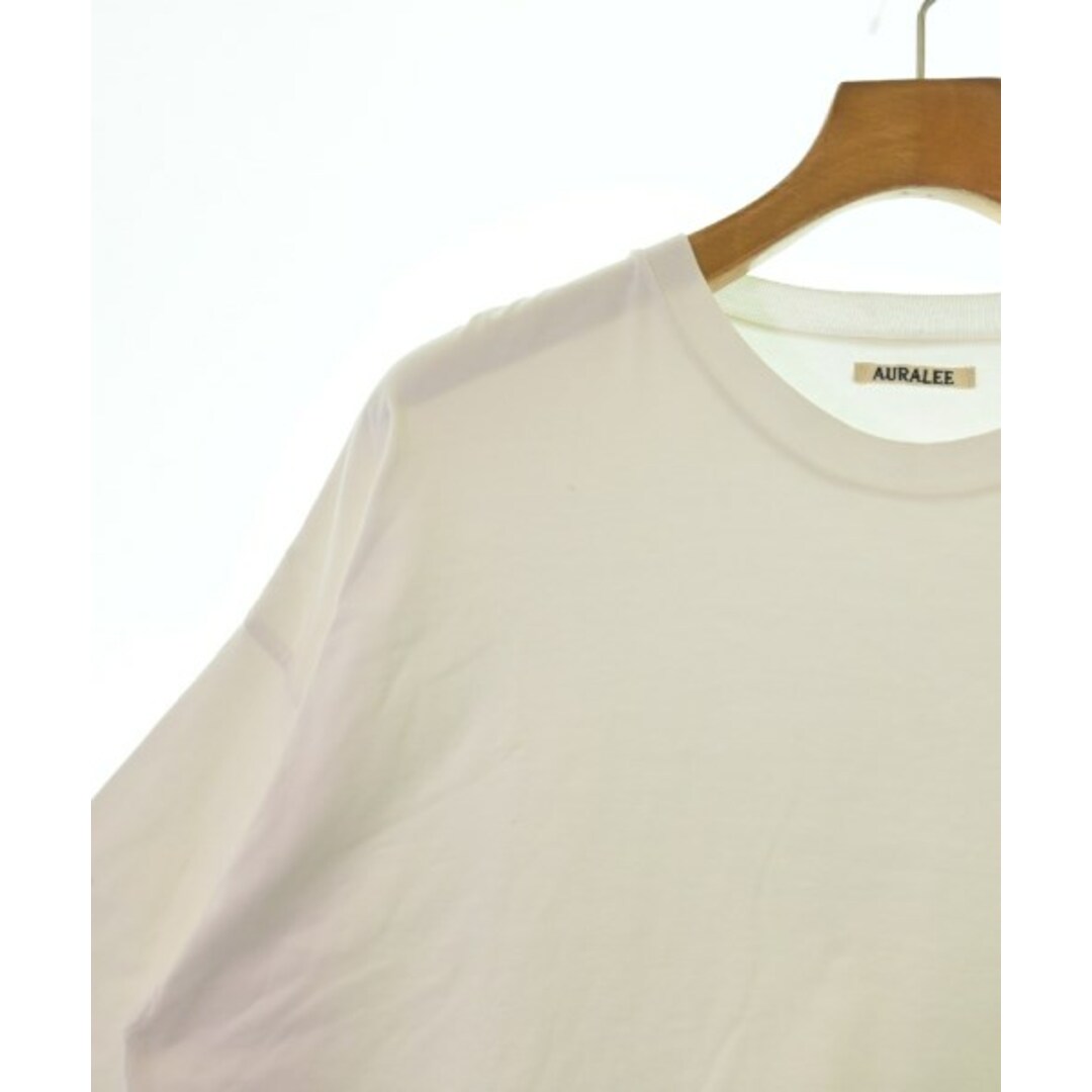 AURALEE オーラリー Tシャツ・カットソー 3(S位) 白 【古着】 AURALEE オーラリー Tシャツ・カットソー 3(S位) 白 【古着】
