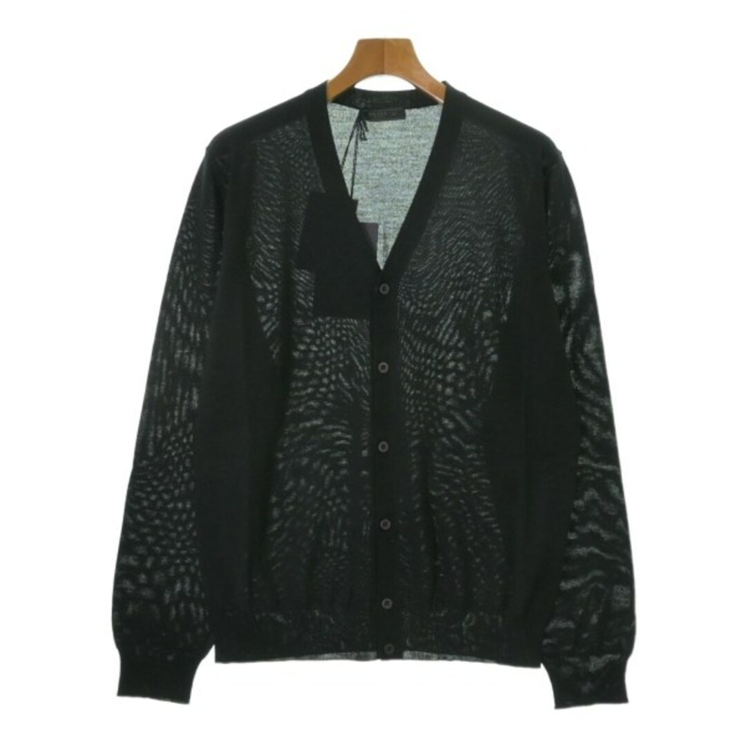 PRADA プラダ カーディガン 48(L位) 黒 【古着】 PRADA プラダ カーディガン 48(L位) 黒 【古着】