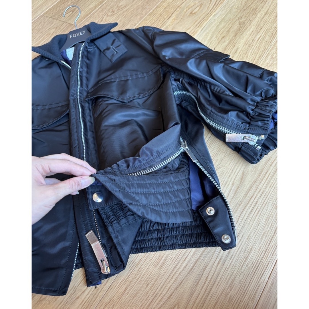 sacai - 美品 sacai ラッフルボンバージャケット MA-1 サカイの sacai - 美品 sacai ラッフルボンバージャケット MA-1 サカイの