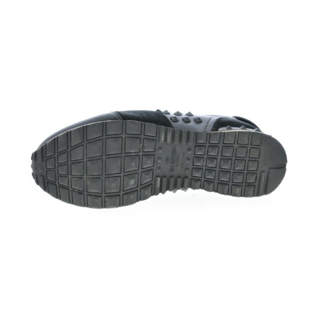 VALENTINO GARAVANI スニーカー -(28cm位) 黒 【古着】 VALENTINO GARAVANI スニーカー -(28cm位) 黒 【古着】