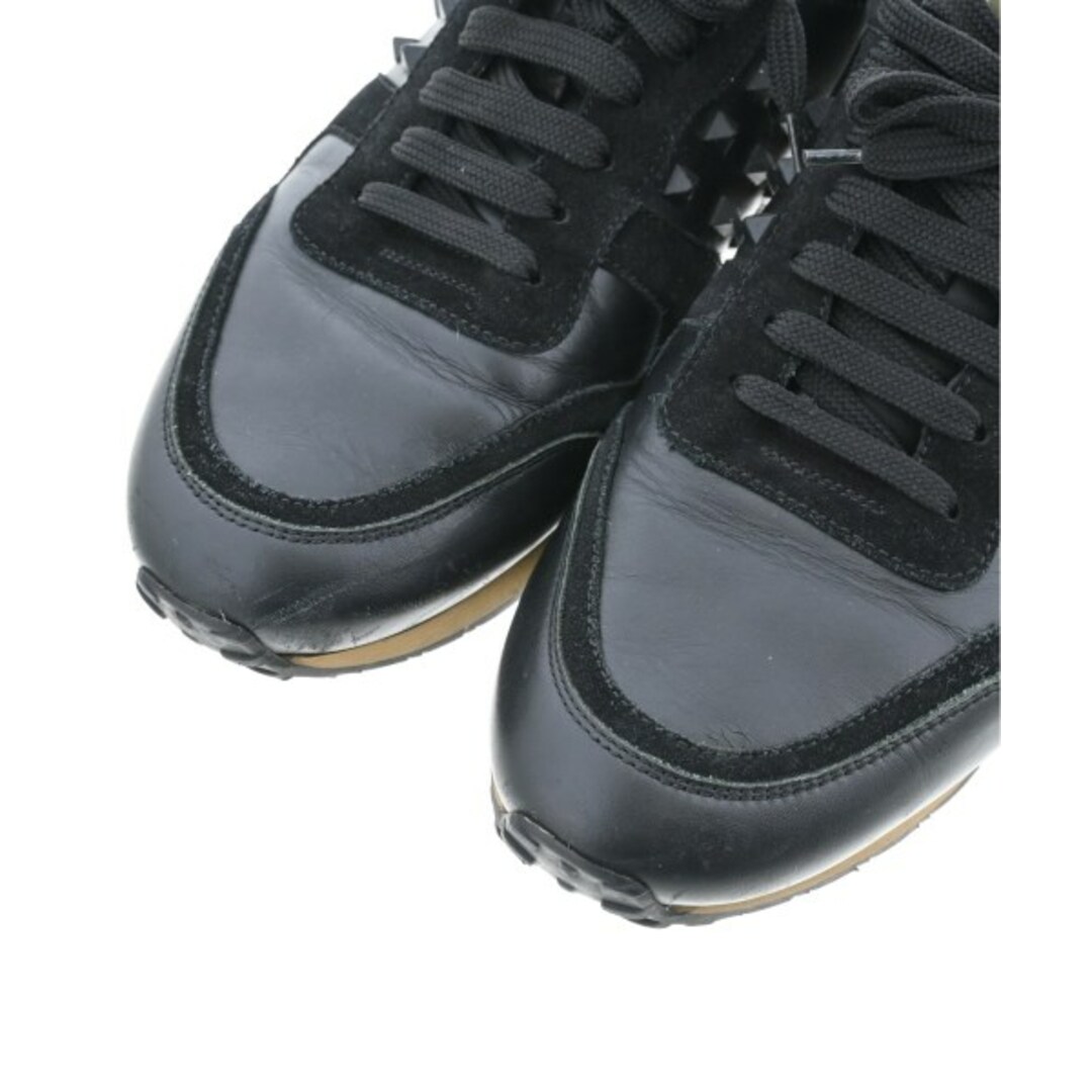 VALENTINO GARAVANI スニーカー -(28cm位) 黒 【古着】 VALENTINO GARAVANI スニーカー -(28cm位) 黒 【古着】