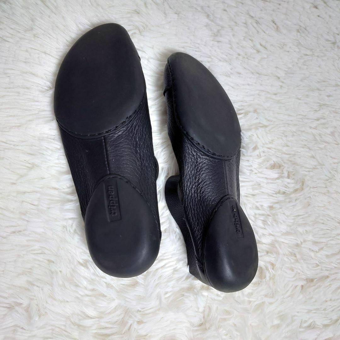 trippen トリッペン アンクルストラップ パンプス ローヒール レザー trippen トリッペン アンクルストラップ パンプス ローヒール レザー