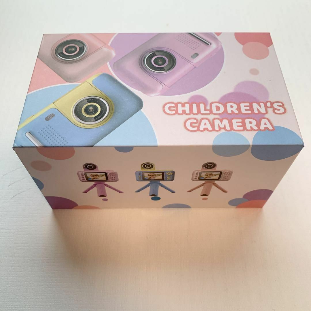 キッズカメラ　三脚付き　子供用カメラ ビデオカメラ　おもちゃ プレゼント キッズ/ベビー/マタニティのおもちゃ(知育玩具)の商品写真