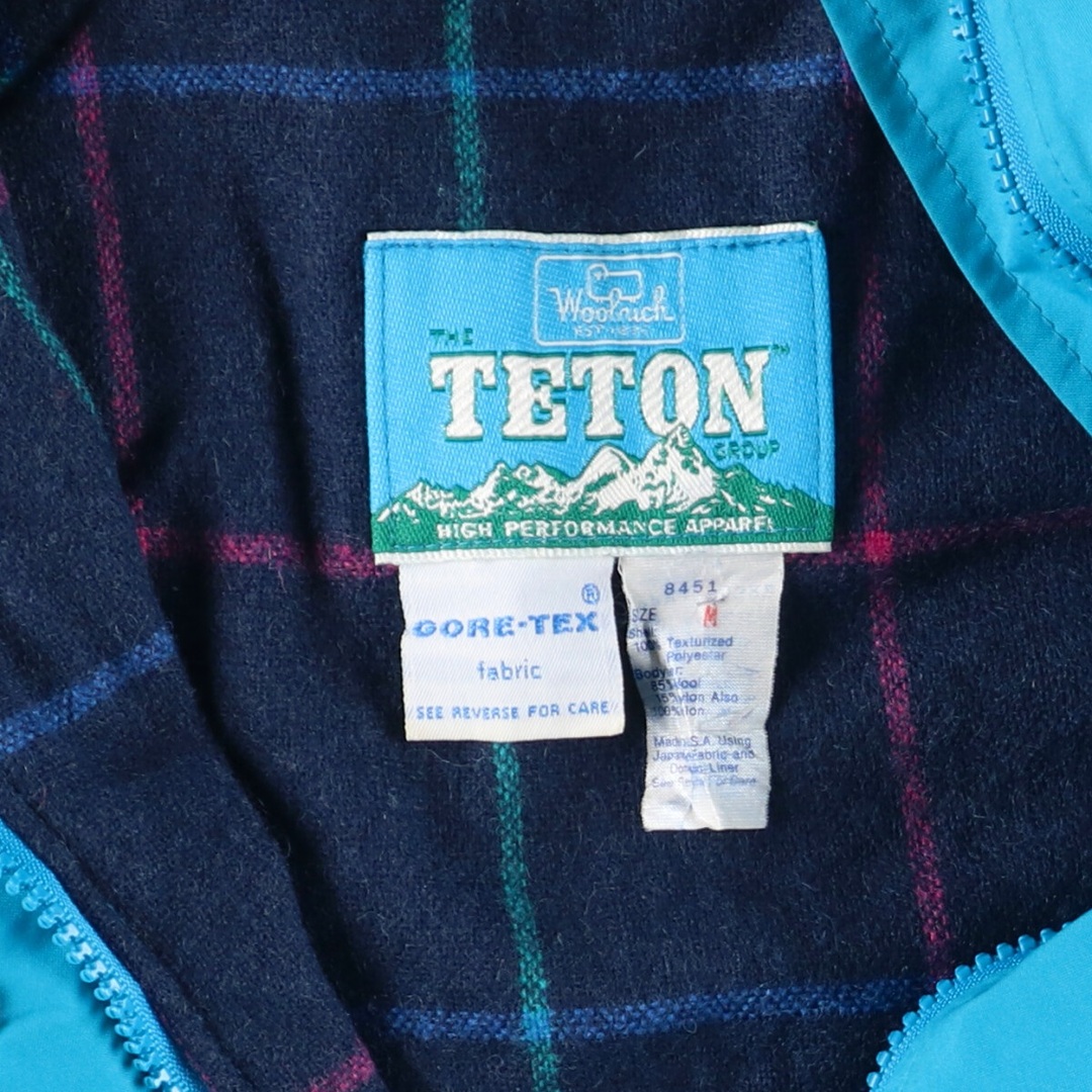 WOOLRICH - 古着 80年代 ウールリッチ WOOLRICH TETON GORE-TEX WOOLRICH - 古着 80年代 ウールリッチ WOOLRICH TETON GORE-TEX