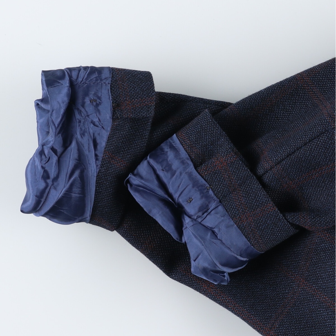 古着 ピエールカルダン Pierre Cardin チェック柄 ウール 古着 ピエールカルダン Pierre Cardin チェック柄 ウール