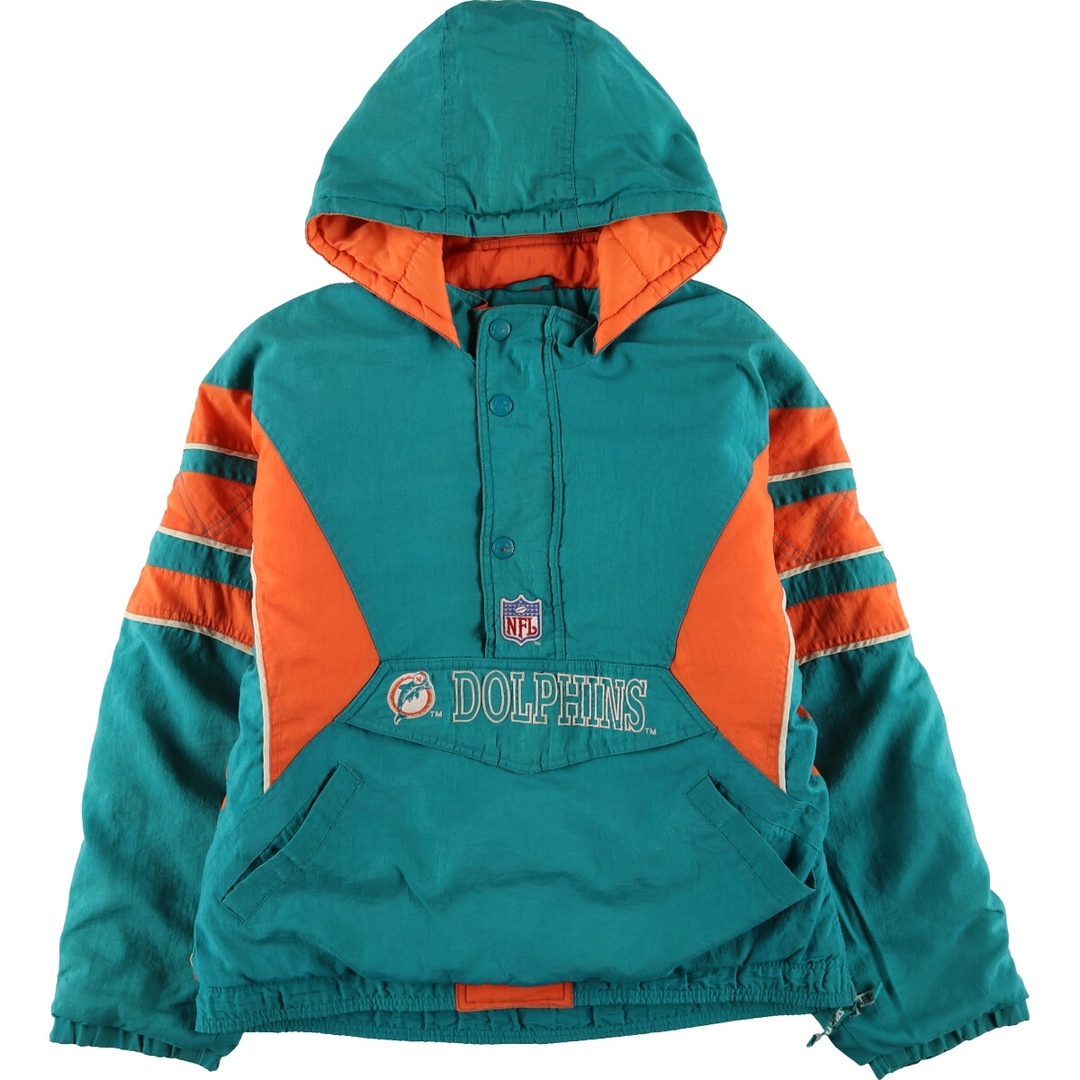 古着 90年代 スターター Starter PRO LINE NFL MIAMI DOLPHINS 古着 90年代 スターター Starter PRO LINE NFL MIAMI DOLPHINS