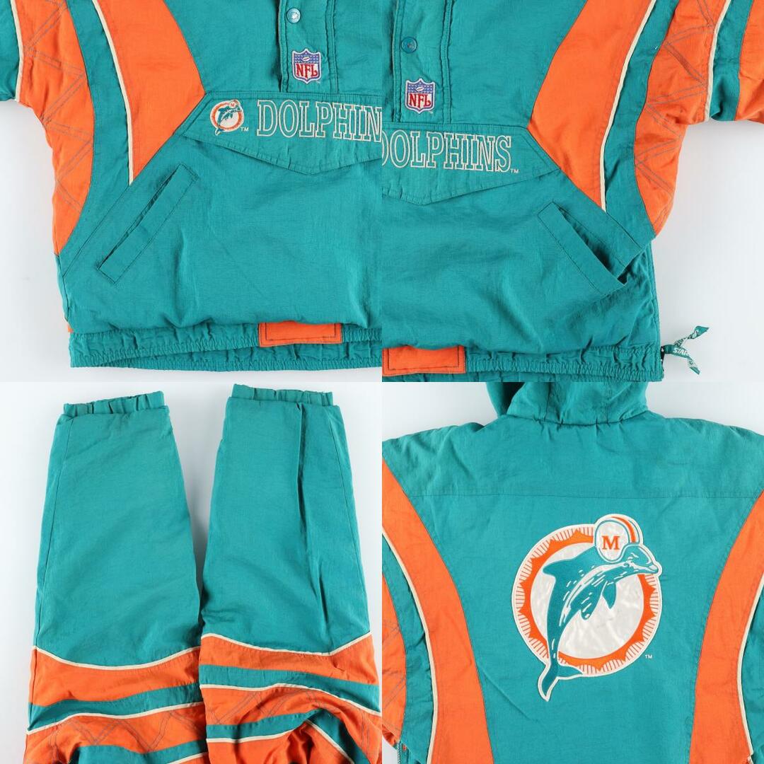 古着 90年代 スターター Starter PRO LINE NFL MIAMI DOLPHINS 古着 90年代 スターター Starter PRO LINE NFL MIAMI DOLPHINS