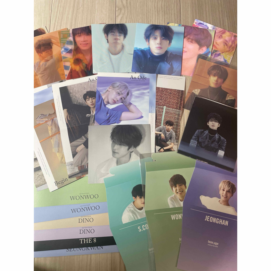 seventeen まとめ売り トレカ グッズ CD DVD など　ウォヌ多め